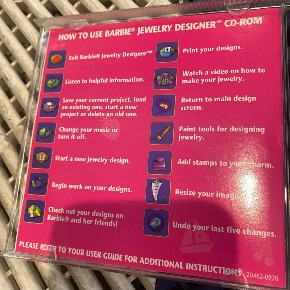 CD-ROM, Barbie Jewelry Designer